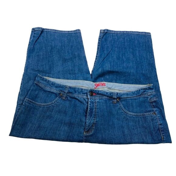 10/$25🦋 Smith's Medium Wash Denim Capris - Size 16 - Picture 4 of 12